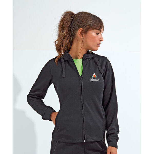 30 plus health and performance  - Women's Spun Dyed Hoodie Thumbnail