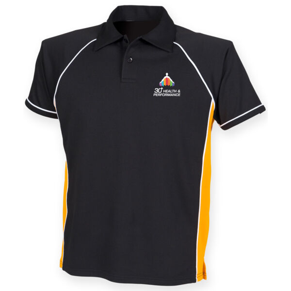 30plushealthandperformance  - Performance Piped Polo Shirt Thumbnail
